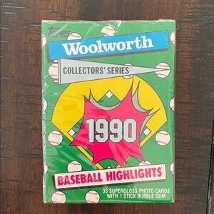 Tools. Woolworth Collector’s Series. 1990. Baseball Highlights.